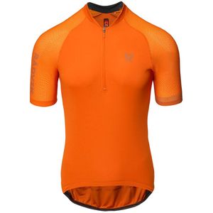 Radvik Steinar Korte Mouw Wielertrui Oranje M Man