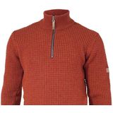 Ivanhoe - Moritz Half Zip - Wollen Trui - Rood
