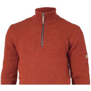 Ivanhoe - Moritz Half Zip - Wollen Trui - Rood