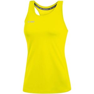 Jako Run 2.0 Dames Tank Top - Sporttops  - Geel -  Maat 42