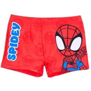 Spidey en zijn geweldige vriendjes - zwembroek / zwemboxer - Spidey zwemshort - rood - maat 92