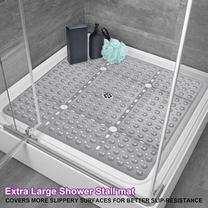 70 x 70 cm / Super zacht, waterabsorberend, droog snel ontwerp voor bad en douche | Gemakkelijk schoon te maken moderne stoffen badmatten |