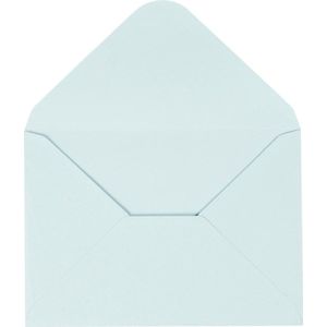 Envelop, afmeting envelop 11,5x16 cm, 110 , lichtblauw, 10 stuk/ 1 doos