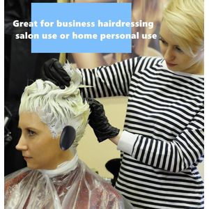 Earbuds, 1 pair of hairdressing treatment, for self-making, black earmuffs, special beauty tools for women, spa