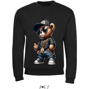 Sweatshirt 2-195 Dapping Teddy - xS, Lgrijs