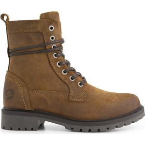 Travelin Kvistrup Suède Veterboots Cognac