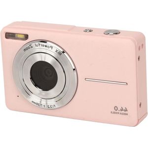 FHD 1080P Vedio-camera Autofocus 44 MP Compacte Kleine met 16x Digitale Zoom voor Jongens Meisjes Kinderen - Roze .