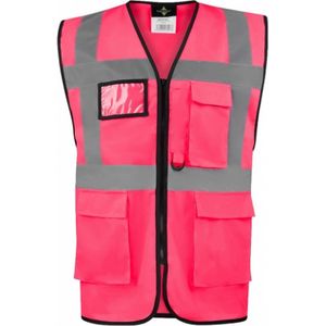 Korntex safety vest neon Pink S