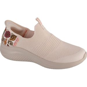 Skechers Slip-Ins Ultra Flex 3.0 New Wings 150168-NTMT, Vrouwen, Wit, Sneakers,Sportschoenen, maat: 37