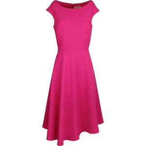 Verysimple • mouwloze fuchsia jurk • maat XL (IT48)