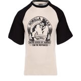 Gorilla Wear - Logan Oversized T-Shirt - Beige/Zwart - S