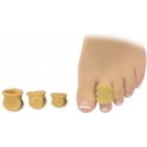 Teenringkussens - Ring Pads - Gel World - Fresco - Siliconen Gel - Teenringkussen - 1 Paar - Maat L