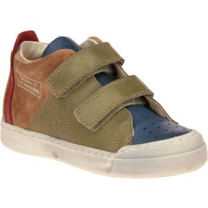 Naturino Trajan Groen-Blauwe Velcroschoen