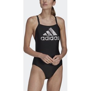 adidas Sportswear Big Logo Swimsuit - Dames - Zwart- 34