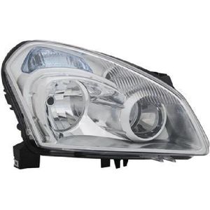 Nissan Qashqai J10/ JJ10, 2007 - 2010 - koplamp, DR2+H7, elektr verstelb, incl stelmotortje, rechts