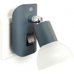 Equivera Stekkerlamp Dimbaar - Stekkerspot Dimbaar - Stopcontactlamp - Stekkerspots - Stekkerlamp Stopcontact
