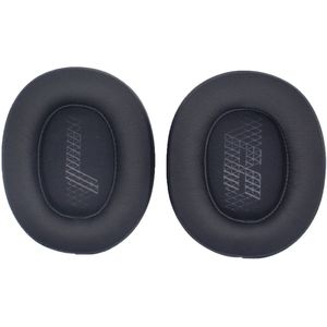 Oorkussens - Koptelefoonhoezen - 500BT On-Ear Oorkappen - Schuimhoezen - Koptelefoonaccessoires - Geschikt Voor JBL Live 500BT Oorkussens - Vervangende Koptelefoon Earpads - Zacht schuim - Eiwitleer - Zwart - 2 stuks