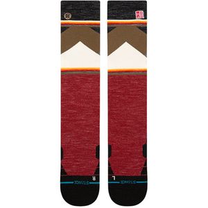 Stance Jimmy Chin Ultra Light Wool Wintersport Sokken - Red