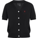 DreiMaster Klassik Gebreid vest  zwart