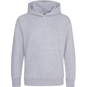 Just Hoods Kids Hoodie Heather Grey Maat 5/6 (S)