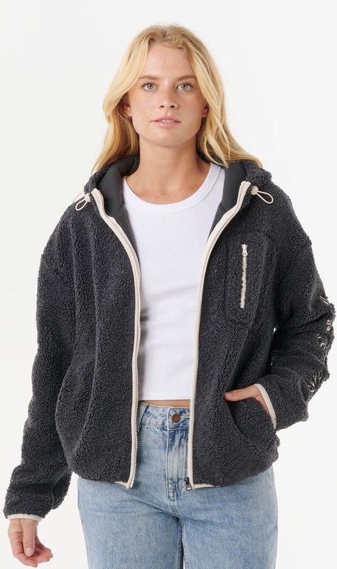 Rip Curl - Pacific Rider - Polar Fleece - Noir - Sweater