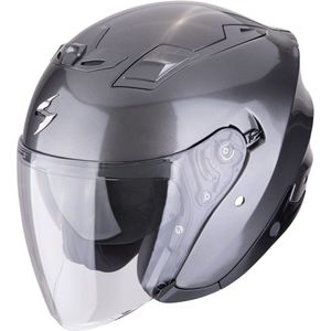 Scorpion - EXO-Z1 - Jethelm - Metallic Grijs - Glasvezel/Fiber Mix