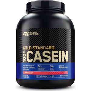 Optimum Nutrition Gold Standard 100% Casein Time Release Proteine - Strawberry -  Caseïne Eiwitpoeder - 1820 gram (55 servings)