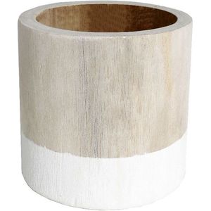 Bloempot rond Indies - Beige