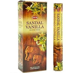 HEM Wierook - Sandal Vanilla - Slof (6 pakjes/120 stokjes)