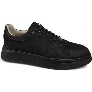 Berkelmans Braselton Black Nubuck-sneaker berkelmans-veterschoen berkelmans MT 45