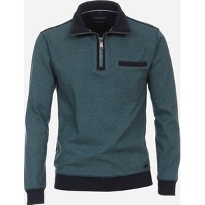 CASA MODA comfort fit schipperstrui - turquoise melange