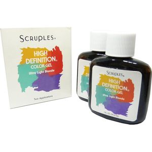 Scruples High Definition Color Gel Ultra Light Blonde Haarkleuring 2x29.6ml - # UL-A