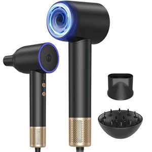 Professionele Haardroger met Diffuser - Hoge Snelheid en Ion Technologie