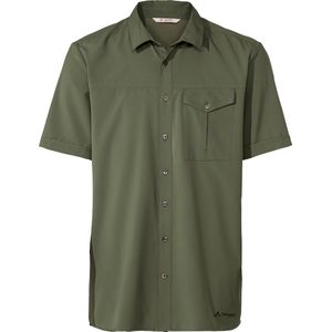 Vaude Men's Rosemoor SS Shirt - Outdoorblouse - Heren - Groen - Maat XXL