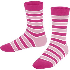 FALKE - Simple Stripes - Sokken - Roze Gloss - Katoen - 1 Paar