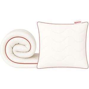 Linea Rosso Dekbed 160x200cm & Kussen 70x80cm - Nederlands Product