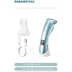 Scheerapparaat - ladyshaves voor vrouwen - scheerapparaat vrouw - 3-in-1 Elektrische Scheerapparaat voor Vrouwen - Dames Persoonlijke Trimmer, Elektrische Schrapers voor Benen en Oksels
