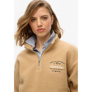 Superdry - Country Club Fleece - Sweatshirt - Met Halve Rits
