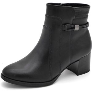 Jana - Dameslaars Heel Vegan - Zwart - Knielaarzen