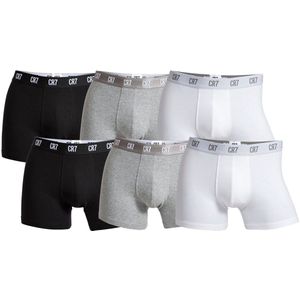 CR7 - Boxershorts - Set van 6 - Zacht Katoenen Stretchmateriaal