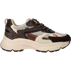 POSH by Poelman - Sneakers - Bruin - Dames