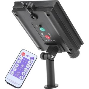 Allecto Plus - Zonnekoord met Afstandsbediening en Waterdichte Lamp voor Buiten - Verstelbare Helderheid - LED-slinger met Zonne-energie