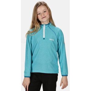 Loco Lichtgewichte ministreep Fleece met halve rits van Regatta voor Kinderen, Sportjas, helder turquoise Blauw