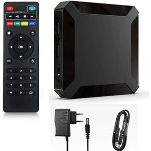 ApexArte® Iptv Box - Mediaplayers - Streaming - Bluetooth - Zwart