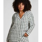 Hunkemöller Pyjamaset van keperstof Groen XS