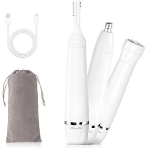 Solacis Neustrimmer - Oortrimmer - Neushaar trimmer - Neus tondeuse - Gezichtsverzorging - Mannen - Dames - Elektrisch - Grooming - Must have!