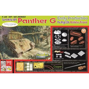 1:35 Dragon 6622 Sd.Kfz.171 Panther G Early Production - Pz.Rgt.26 Italian Front Plastic Modelbouwpakket