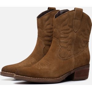 Muyters Cowboylaarzen bruin Suede - Maat 37