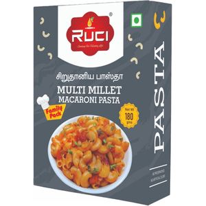 Ruci - Macaroni Pasta van Multi Gierst incl. Kruidenmix - 3x 180 g