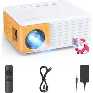 MKSS® Mini Beamer - Mini Projector - Mini Beamer Smartphone - Wit
